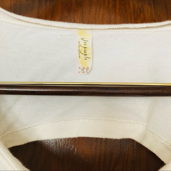 FP White Lace Sweatshirt - Picture 5 of 6